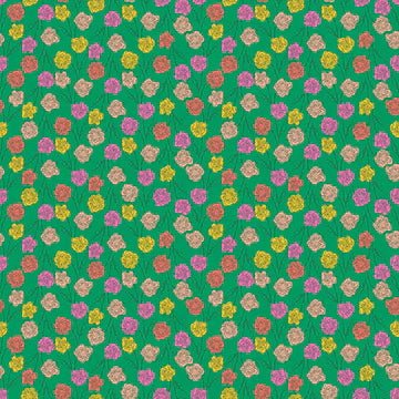Floral Dance 100% Cotton by PBS