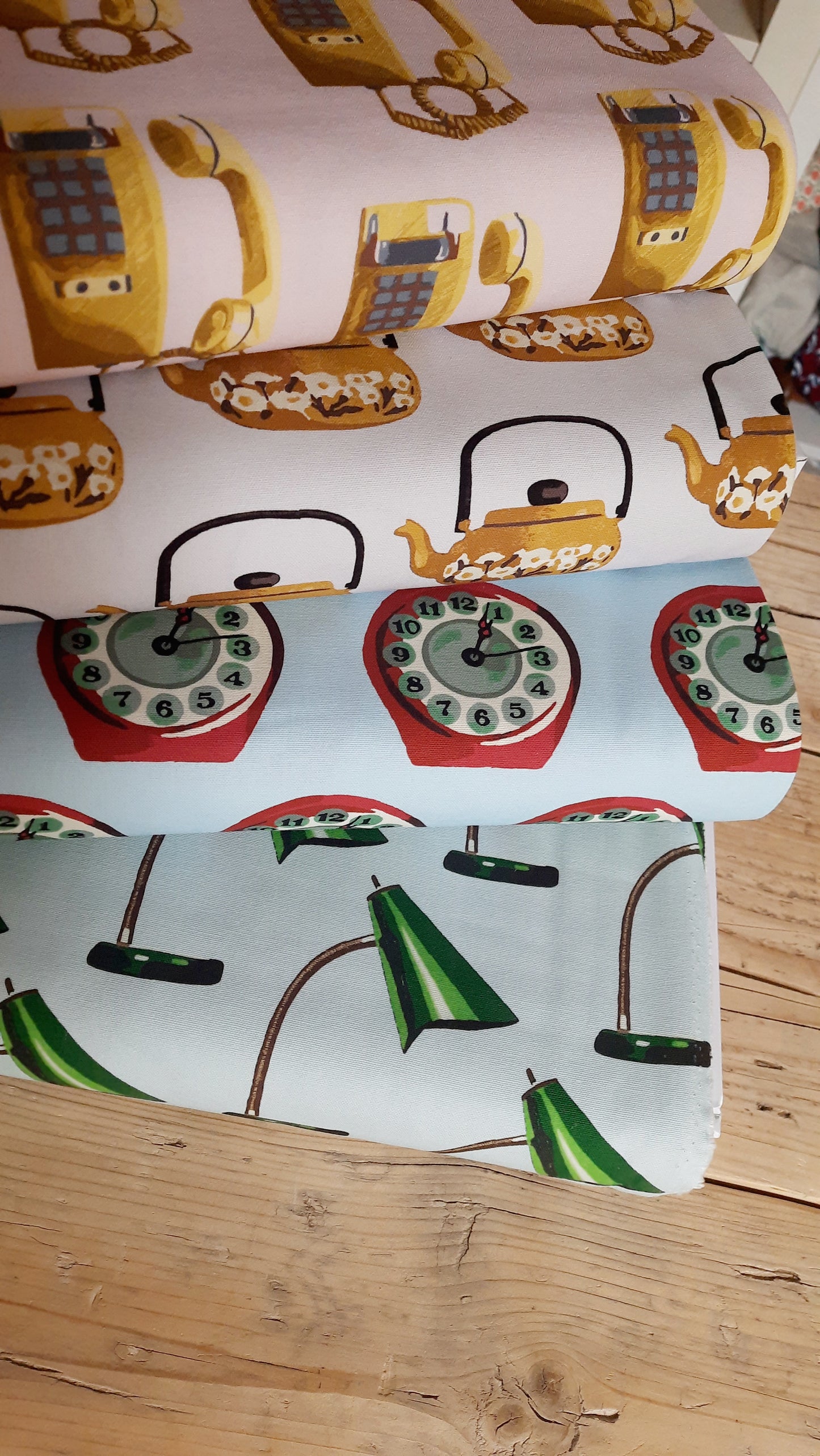 Timeless from Recollect Organic Cotton Canvas - Per 1/4 Metre (£16/m)