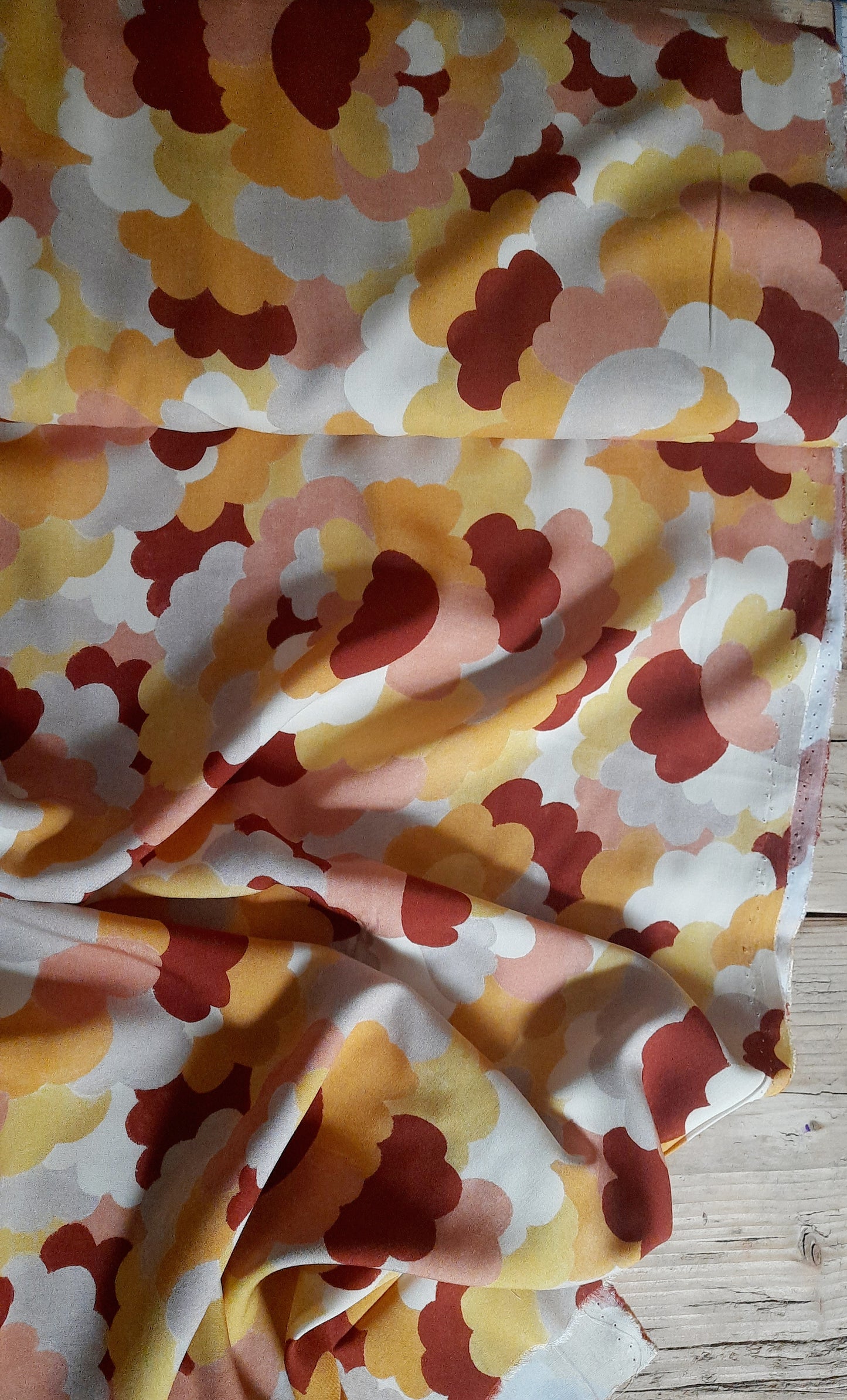 Cloudy Bouquet by Cousette 100% Viscose - Per ¼ Metre (£12/m)