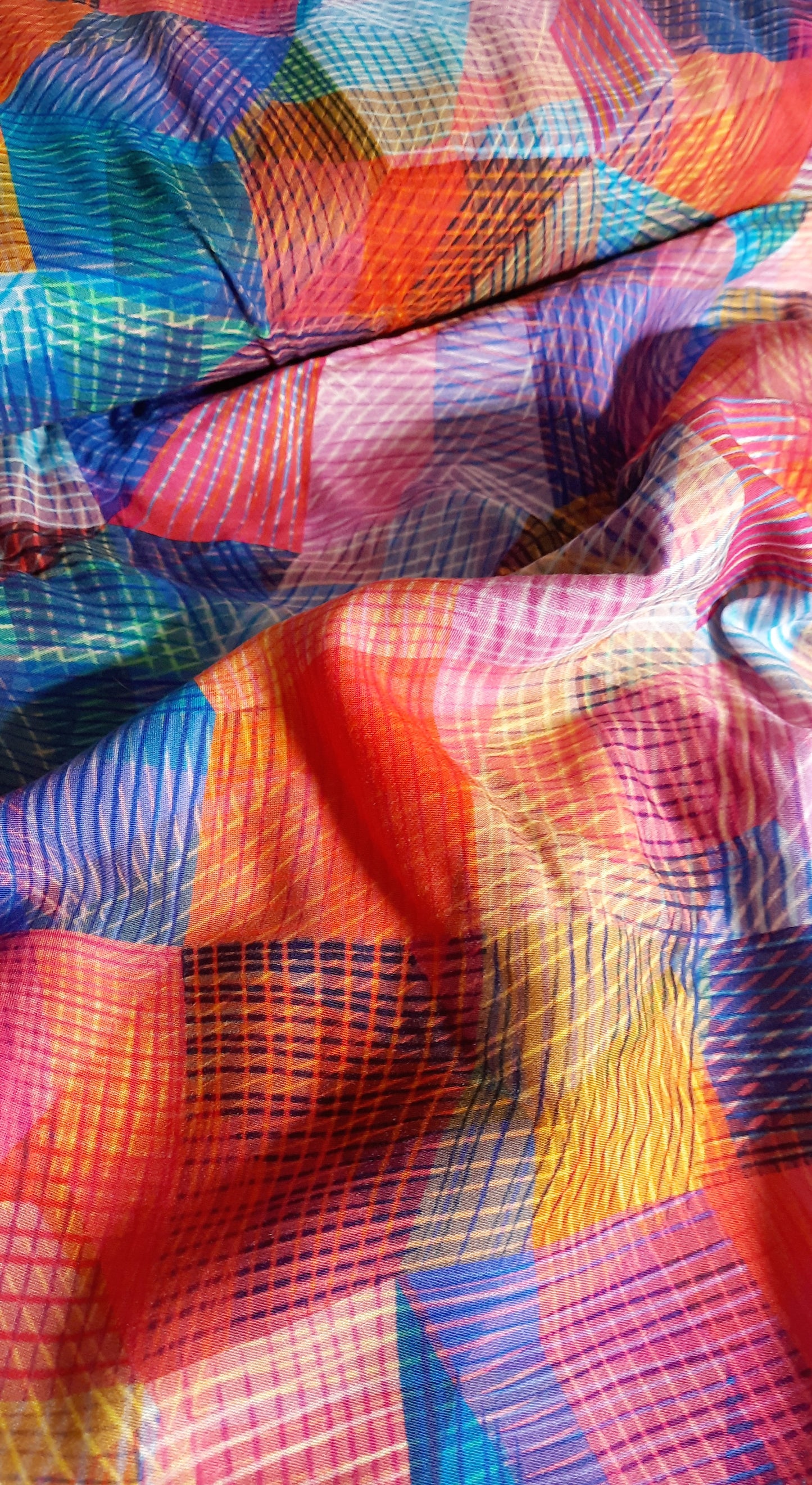 Chroma Rose Rayon by Rachel Parker for Dashwood Studio - Per ¼ Metre (£15/m)