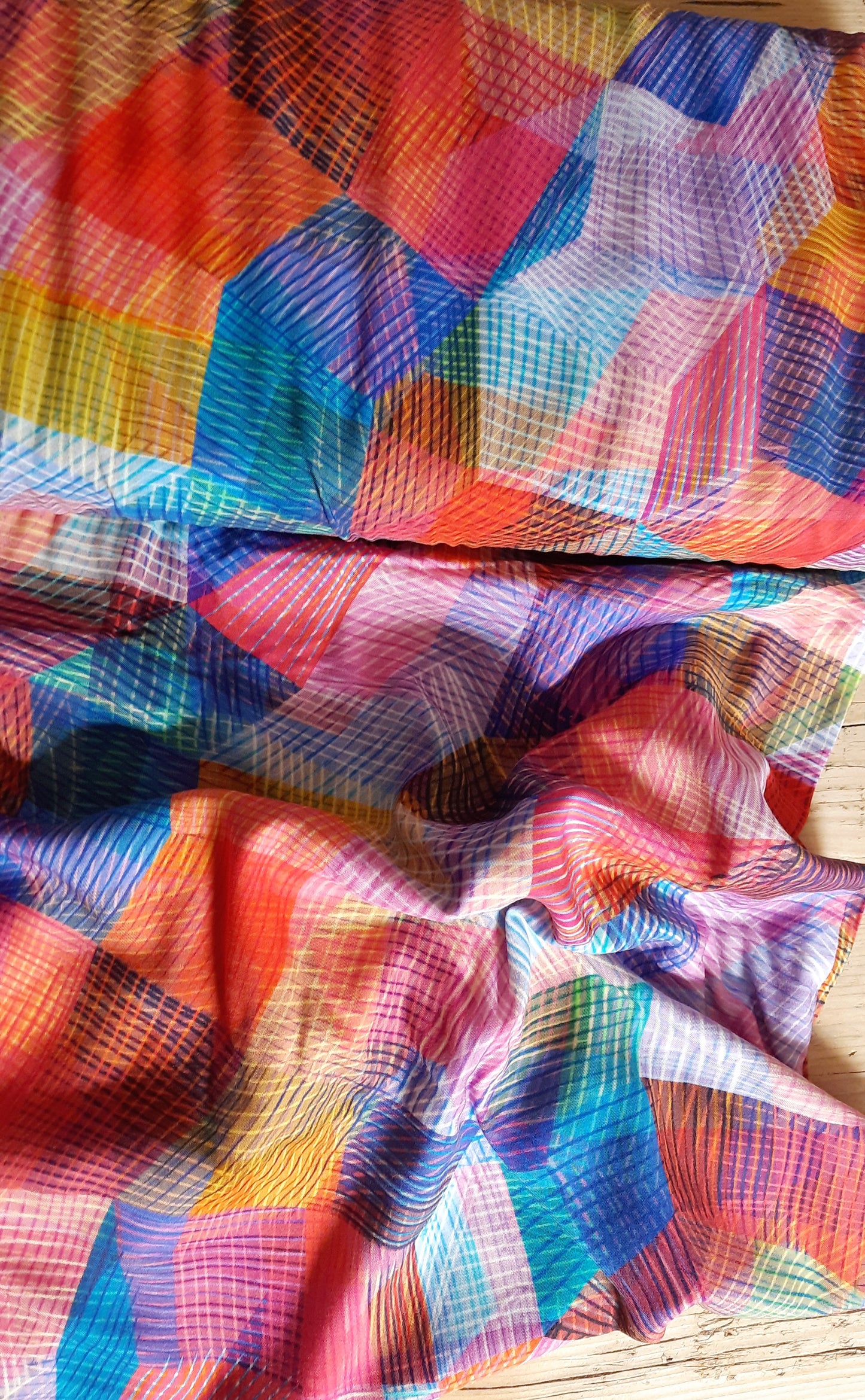 Chroma Rose Rayon by Rachel Parker for Dashwood Studio - Per ¼ Metre (£15/m)