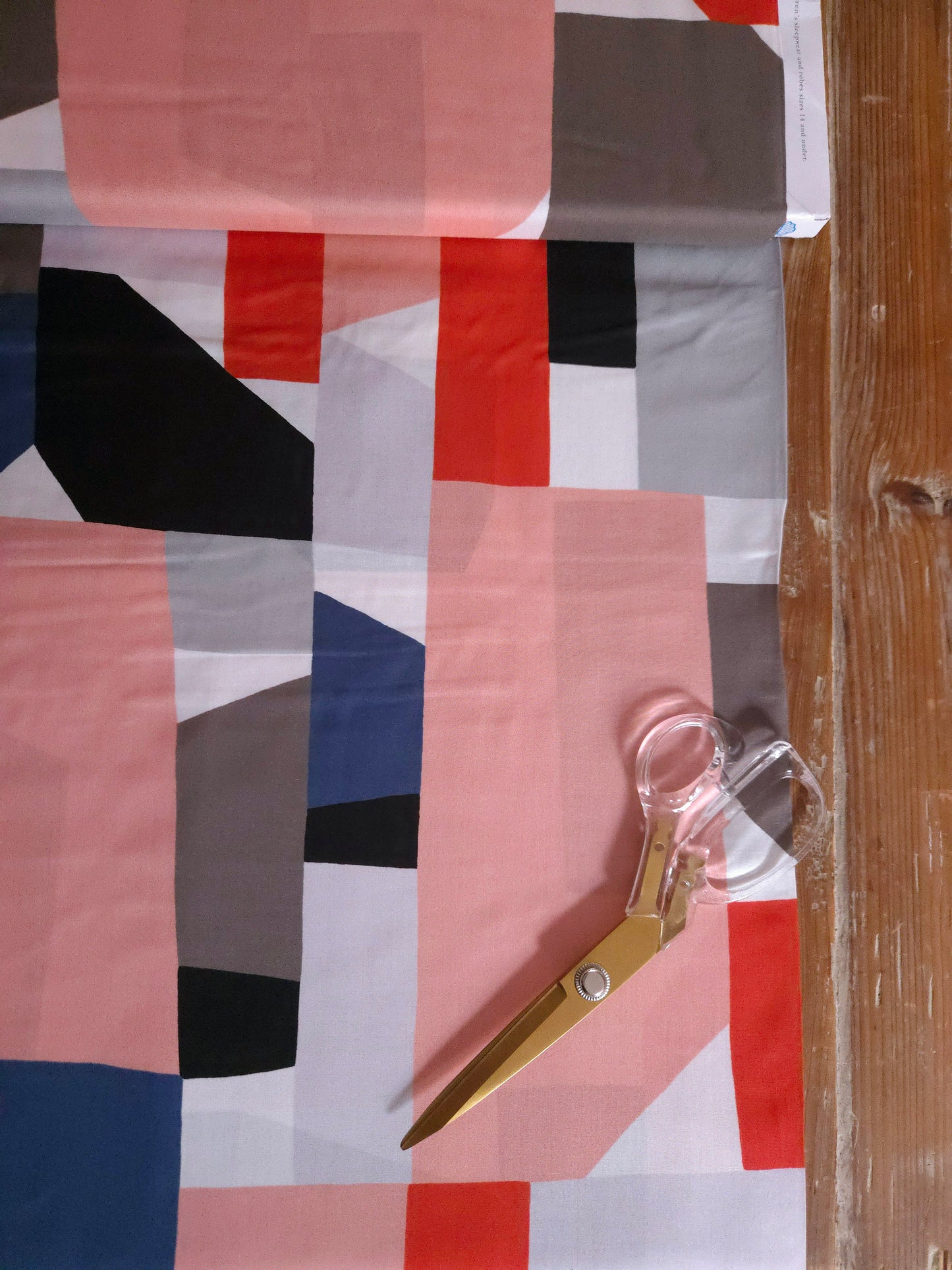 Urban Blocks From Coexisting In Rayon By Ophelia Pang For Cloud9 Fabrics - Per ¼ Metre (£20/m)