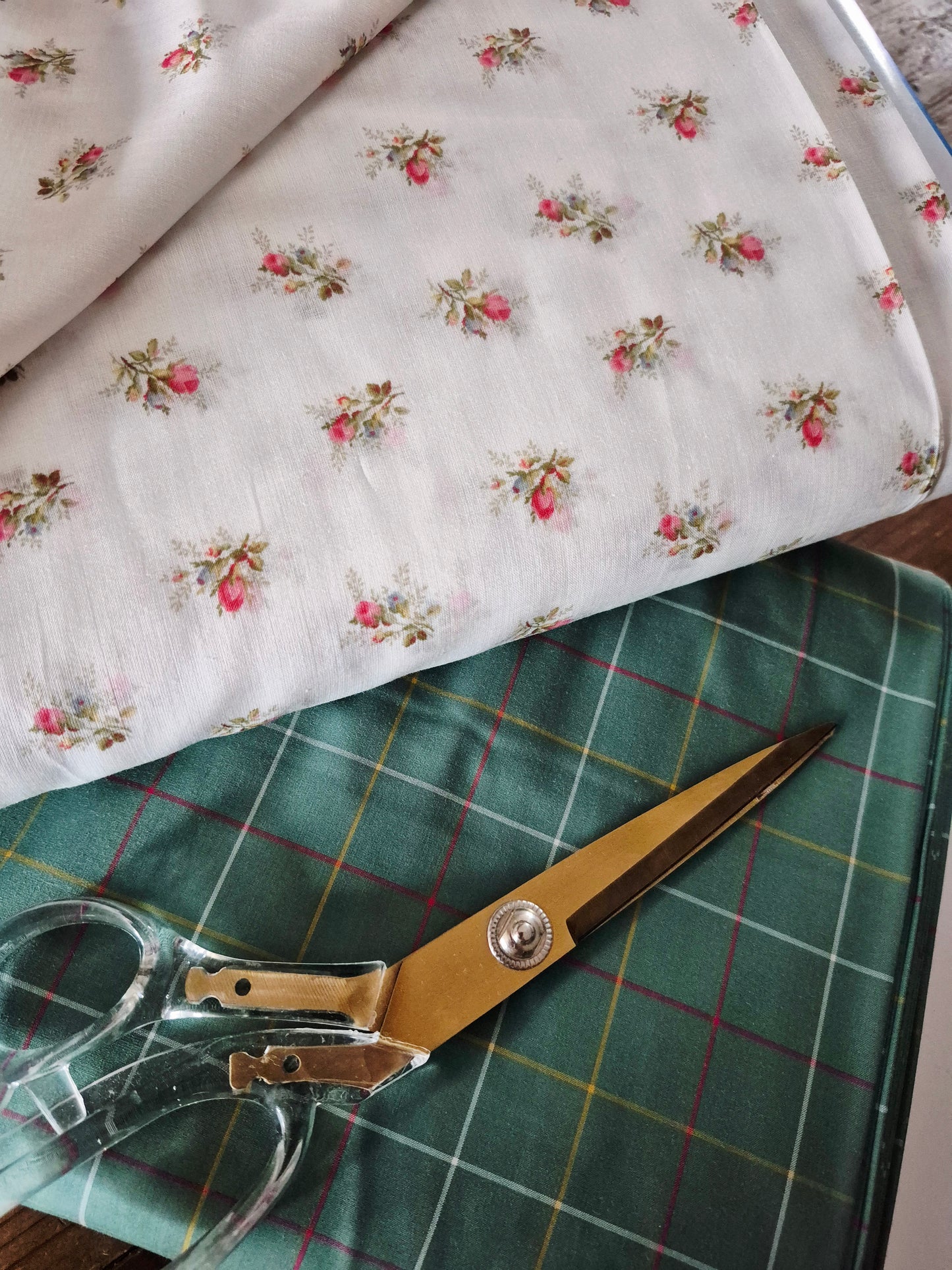 Country Check Cotton Poplin - Per ¼ Metre (£6/m)