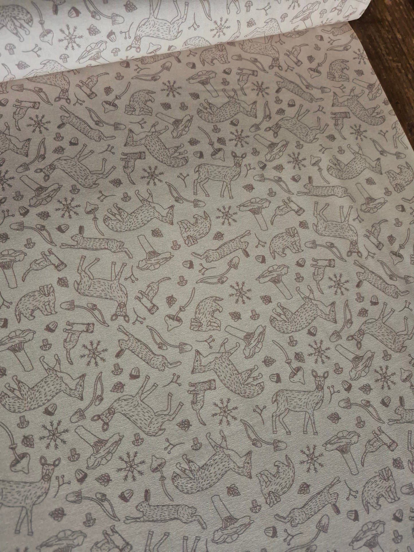 Woodland Animals 100% Cotton Craft Cotton Co. - Per FQ (£8/m)