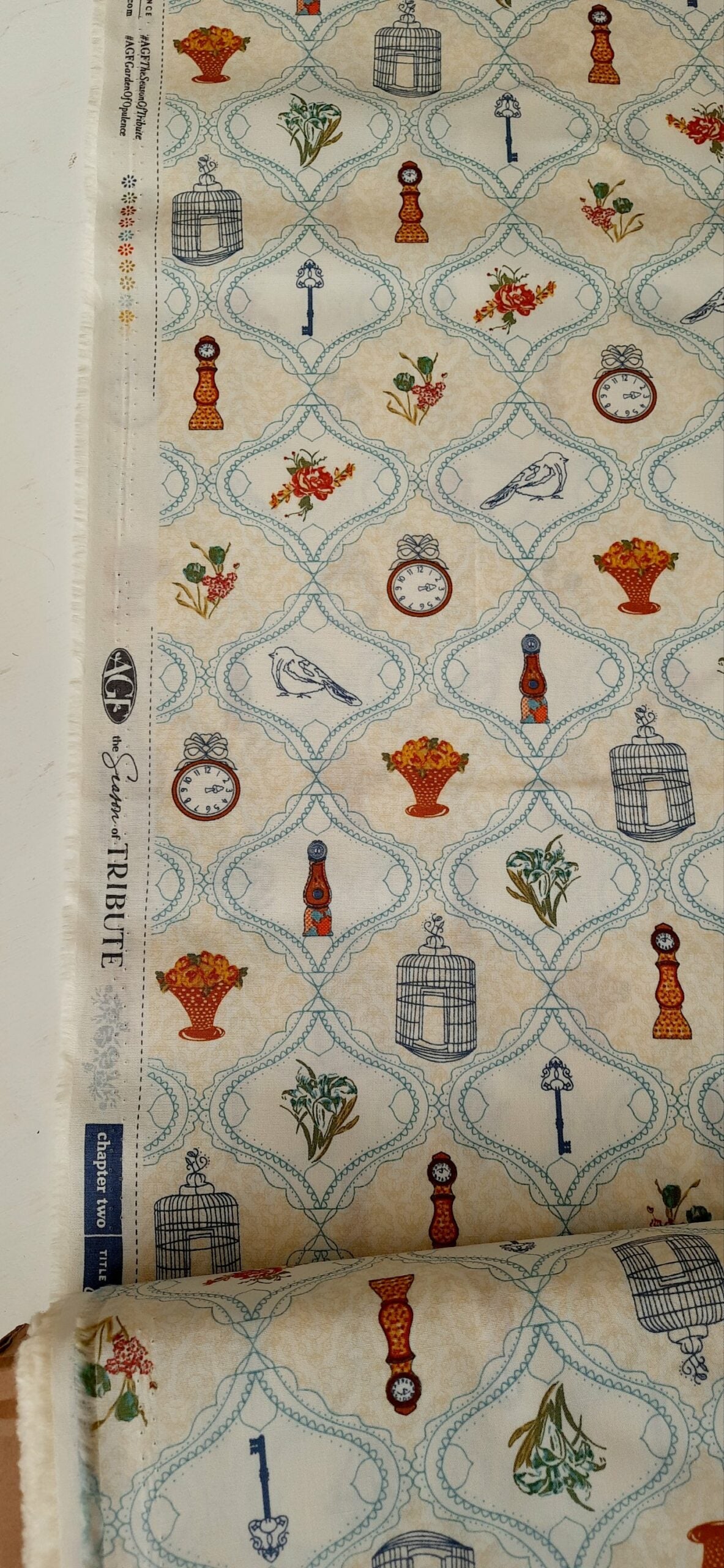 French Sampler Two from Garden of Opulence – Remnant 200cm x Width