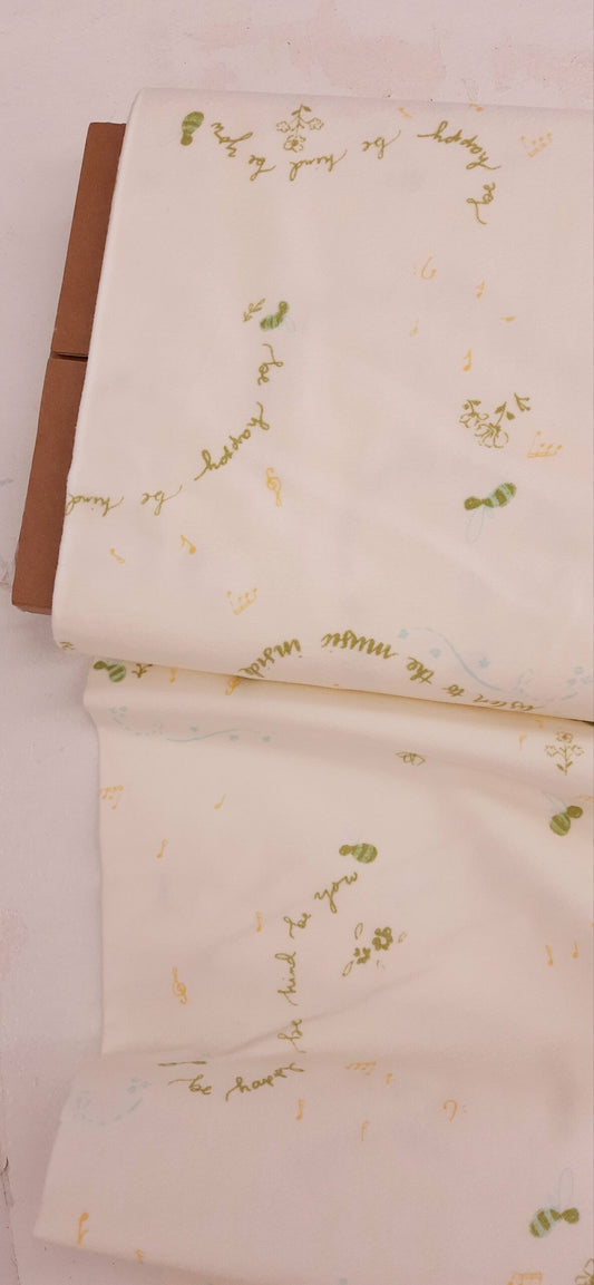 Bee You Fresh Flannel by AGF Studio for Lullabee
