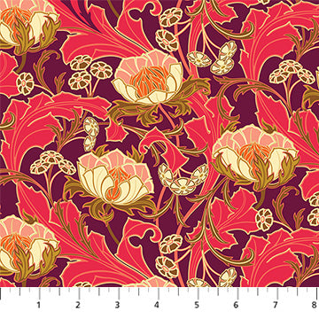 Maroon Wild Flora Wild Abandon by Figo