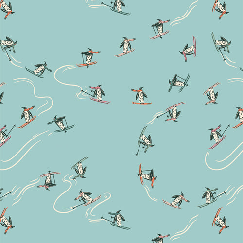 Snow Rush From Christmas in the Cabin by AGF - Remnant 75cm x Width