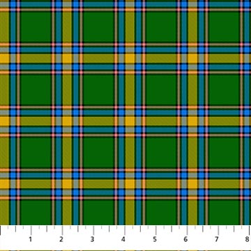 Tartan Traditions "Alberta" by Northcott - Remnant 70cm x Width