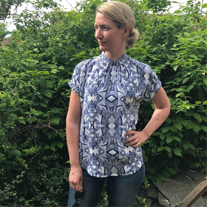 Summer Tulip Top Pattern by Wardrobe By Me Size 0-24