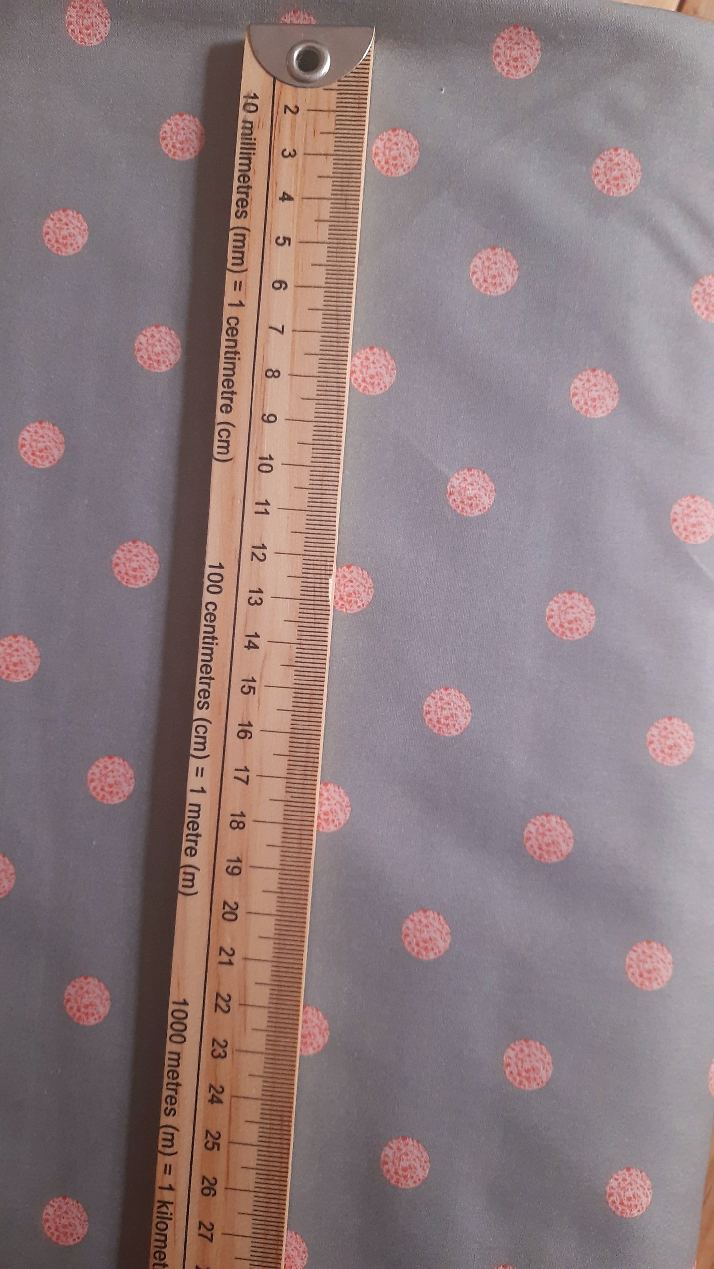 Dots on Pink from A Walk In The Woods 100% Cotton by PBS - Per FQ (£11/m)