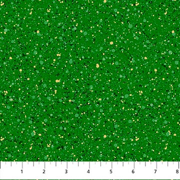 Emerald From Gold Dust by Northcott - Per FQ (£15/m)