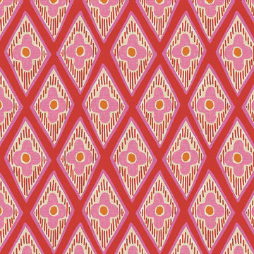 Belize Pacific Pink 100% Cotton by PBS - Per FQ (£15/m)