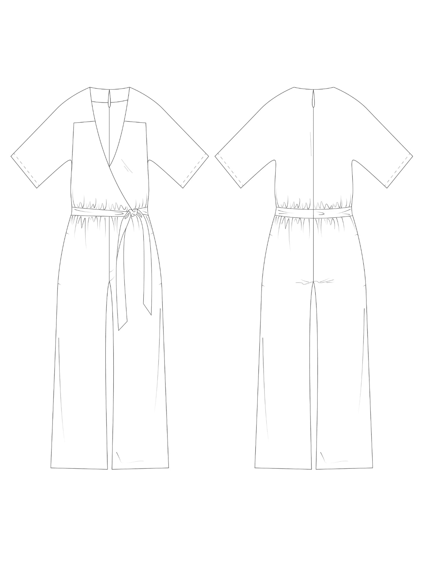 THE JUMPSET - Jumpsuit & Dress Sewing Pattern By The Avid Seamstress