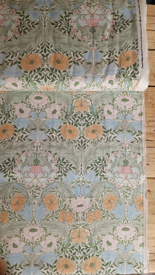 Simply Nature William Morris Norwich 100% Organic Cotton by Make & Believe - Per FQ (£12/m)