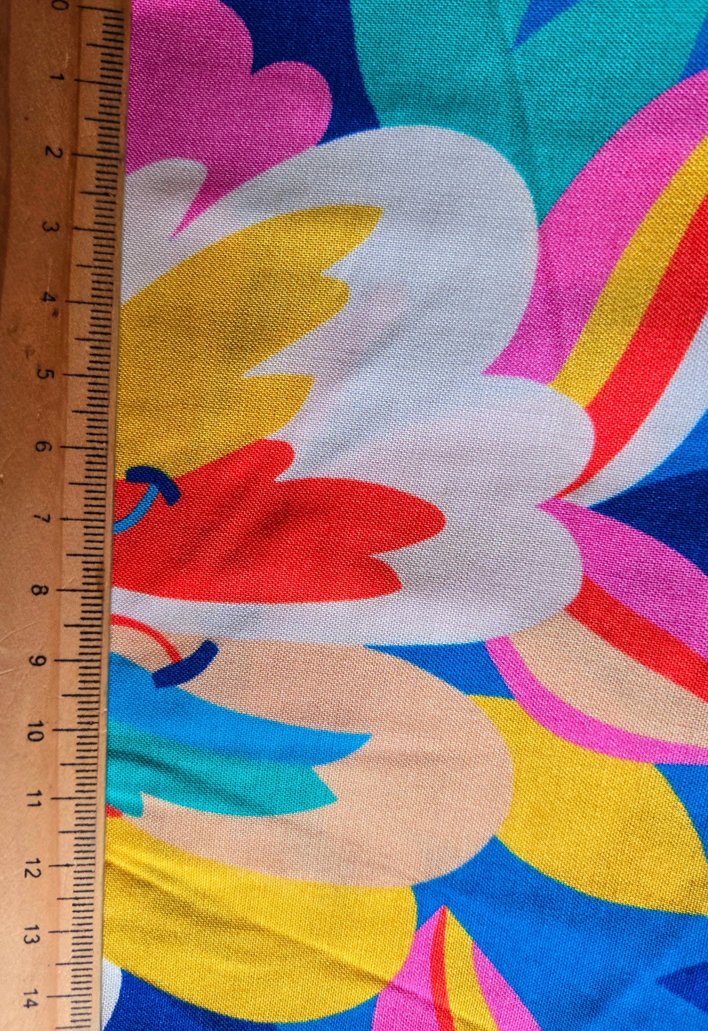 Tapestry Summer Rayon by Sholto Drumlanrig for Dashwood Studio - Per ¼ Metre (£17/m)