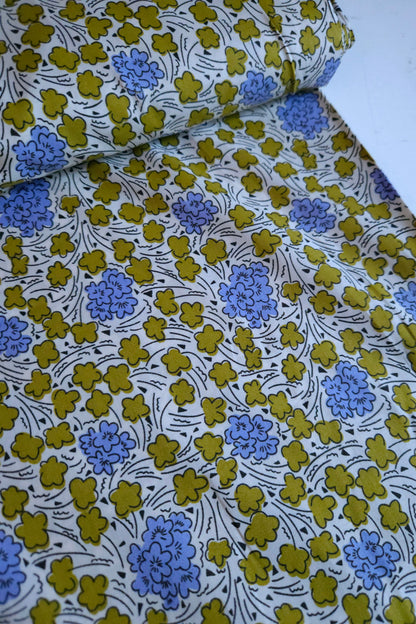 Cornflowers Cotton Poplin - Per ¼ Metre (£9/m)