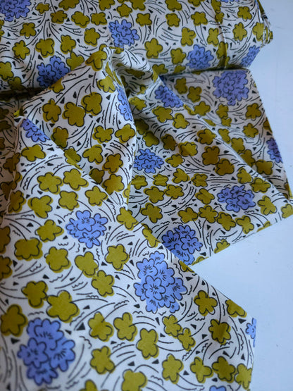 Cornflowers Cotton Poplin - Per ¼ Metre (£9/m)