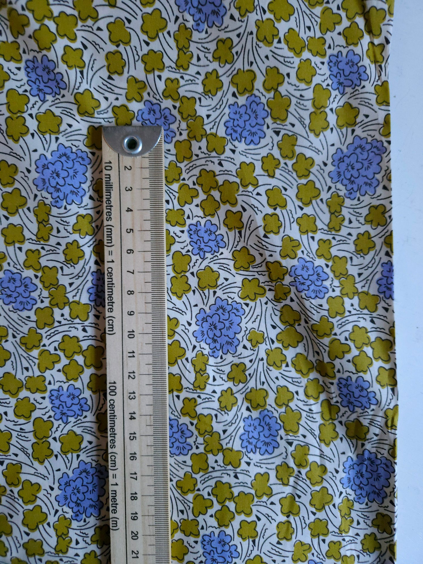 Cornflowers Cotton Poplin - Per ¼ Metre (£9/m)