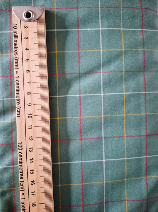 Country Check Cotton Poplin - Per ¼ Metre (£6/m)