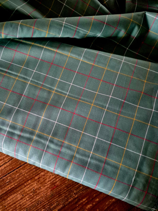 Country Check Cotton Poplin - Per ¼ Metre (£6/m)