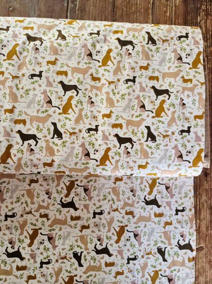 Woof You Forever from Ginger and Olive by Camelot - Per FQ (£15/m)