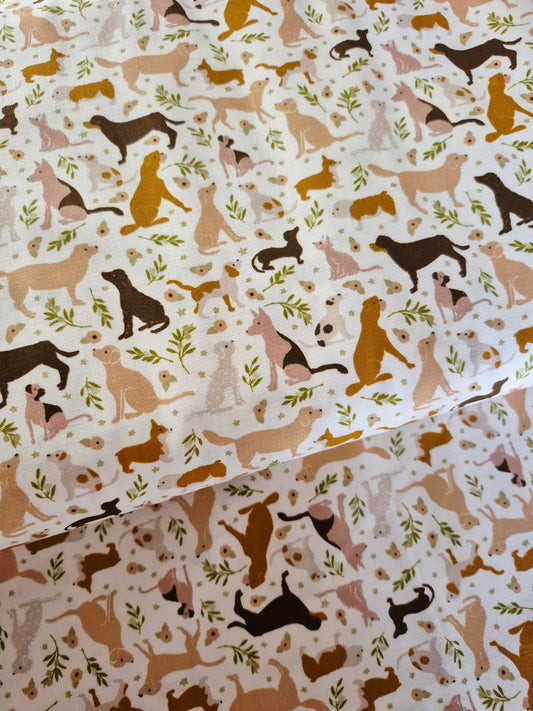 Woof You Forever from Ginger and Olive by Camelot - Per FQ (£15/m)