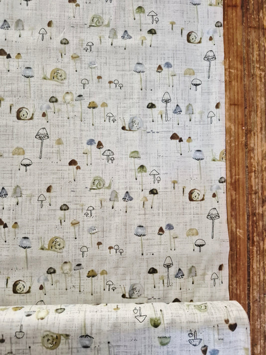 Snails from Grassland by Figo - Per FQ (£15/m)