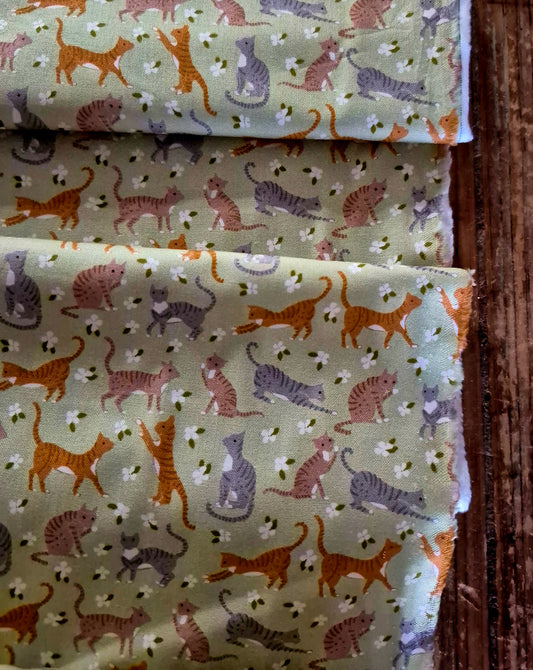 Purr-fect Companions from Ginger and Olive by Camelot - Per FQ (£15/m)