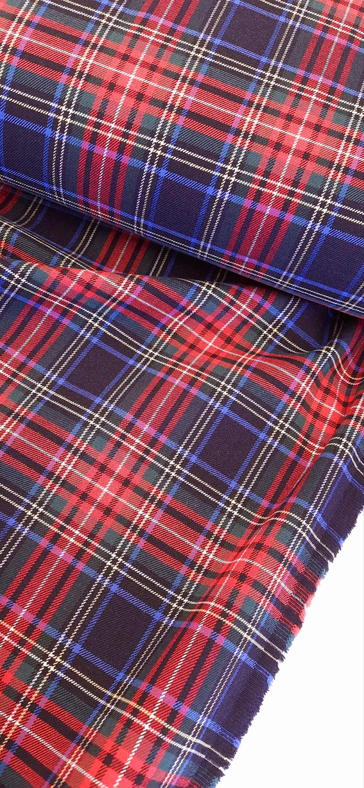 Tartan Stretch Cotton – Per ¼ Metre (£7/m)