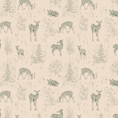 Yearling Camouflage Flannel by AGF Studio for Juniper - Per ¼ Metre (£10/m)