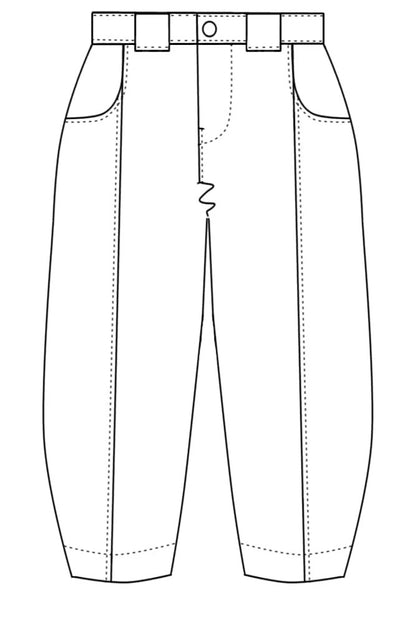 The Roan Trousers Paper Pattern By Emporia Patterns