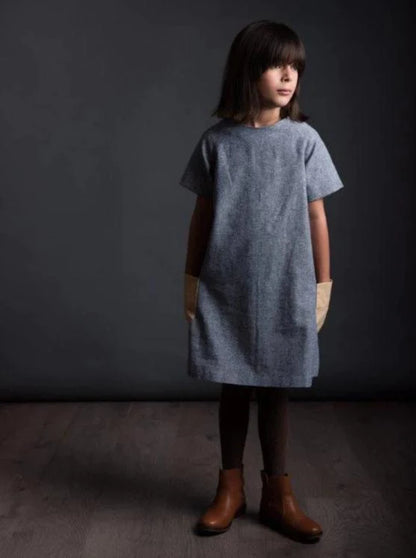 THE RAGLAN DRESS - Ages 3-8 Years Sewing Pattern By The Avid Seamstress