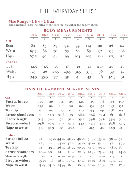 THE EVERYDAY SHIRT - Sewing Pattern By The Avid Seamstress