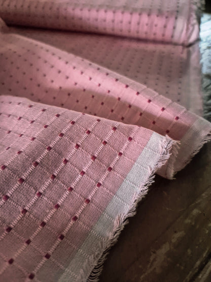 Poppy Yarn Dyed Cotton from Garden Variety by Anna Maria - Remnant 93cm x Width