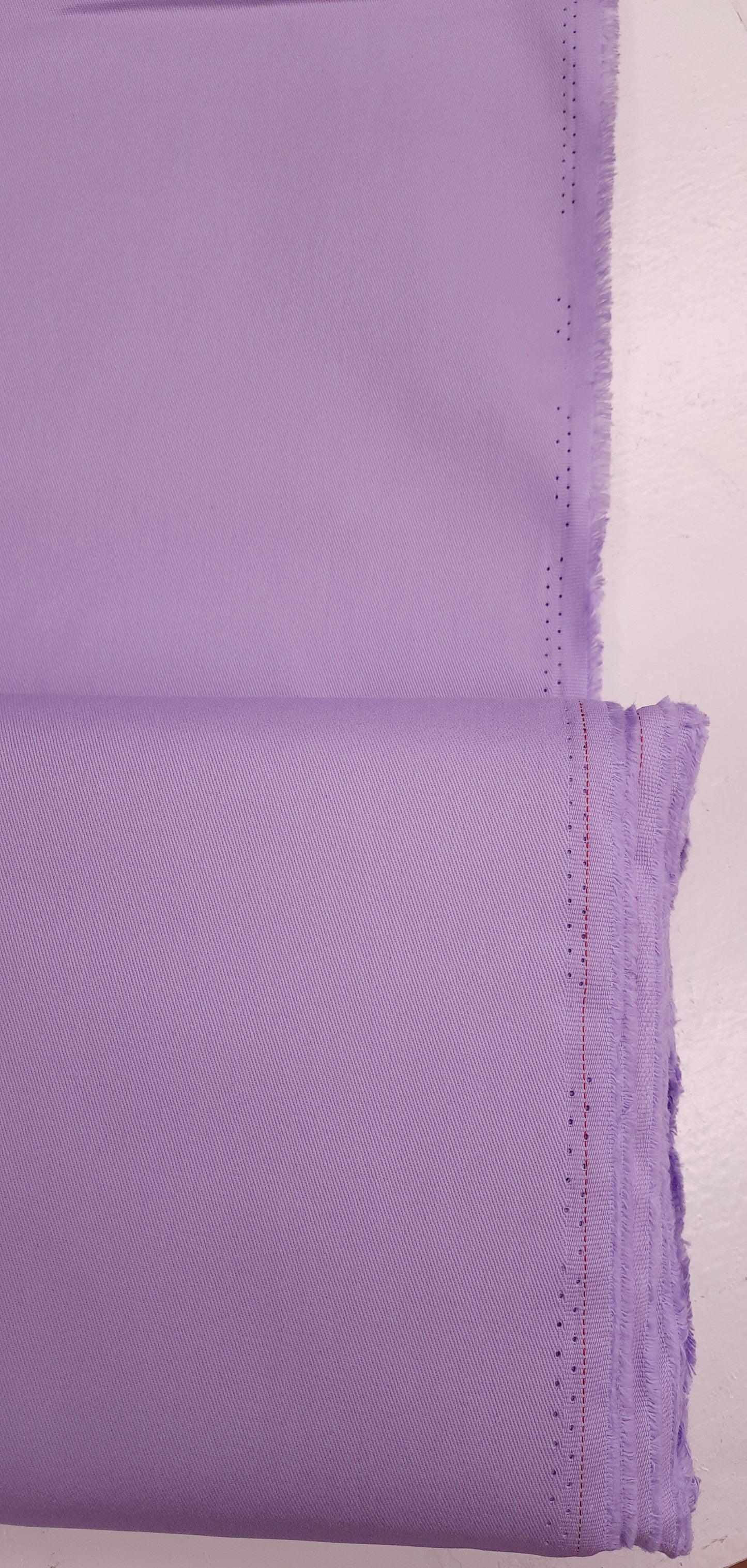 Lilac 100% Cotton Drill All Tex - Per ¼ Metre (£9/m)