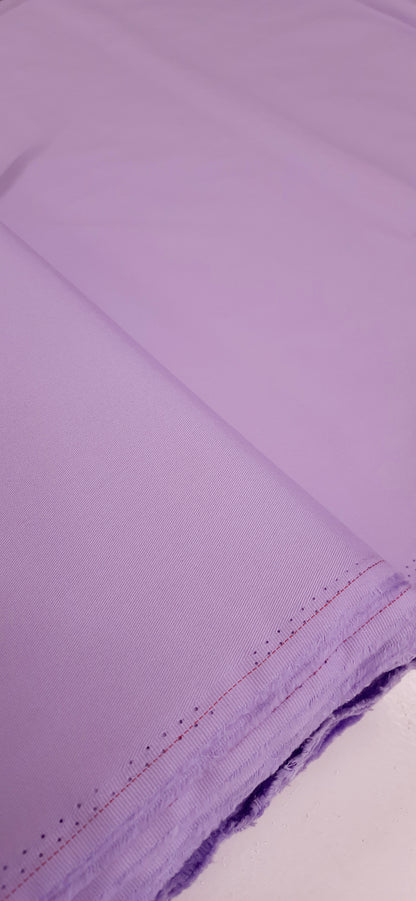 Lilac 100% Cotton Drill All Tex - Per ¼ Metre (£9/m)