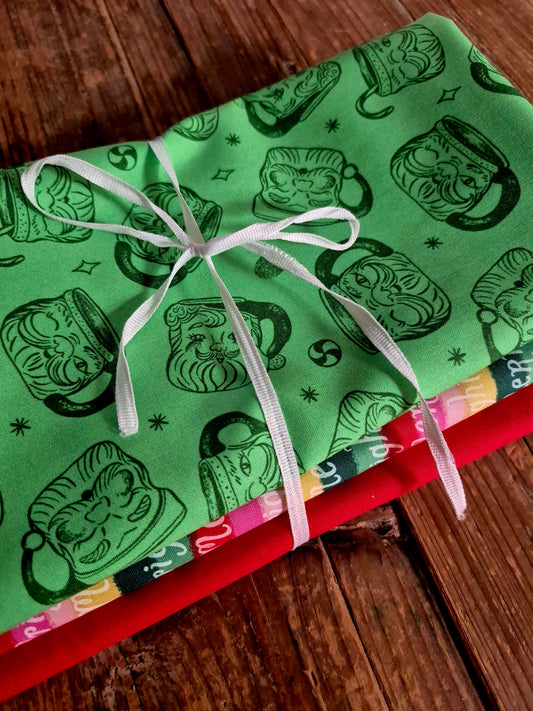 Merry and Bright Christmas Bundle - Pre Cut Bundle (£12.50/m)